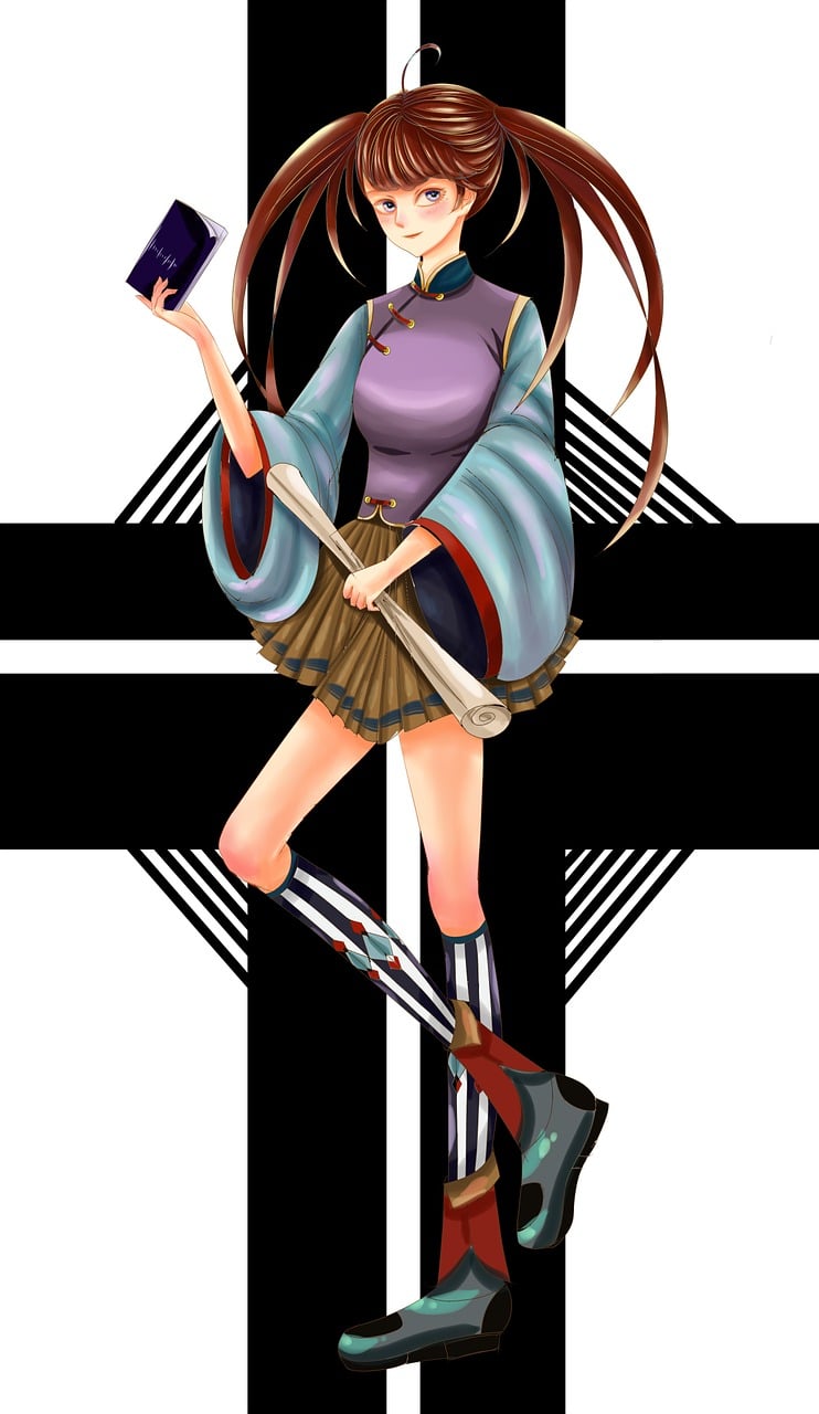 动漫人物绘画入门教程，从零开始学画动漫人物
